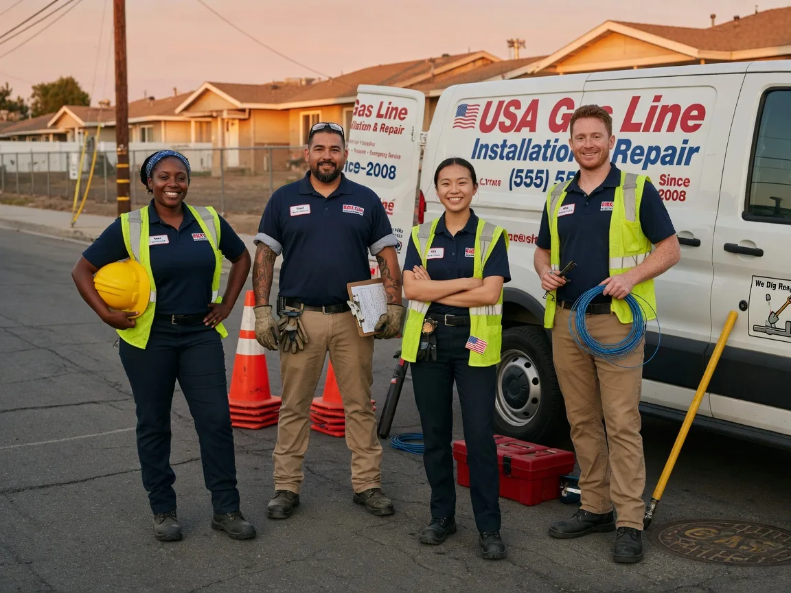 Gas Line Installation company in Clare, IA